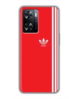 Чехол для OnePlus Nord N20 SE с картинкой «Красный минимализм Adidas» Чехол для OnePlus Nord N20 SE с картинкой «Красный минимализм Adidas»