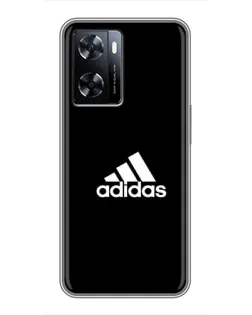 Чехол для OnePlus Nord N20 SE с картинкой «Черная классика Adidas»