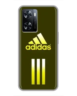 Чехол для OnePlus Nord N20 SE с картинкой «Оливковый градиент Adidas»