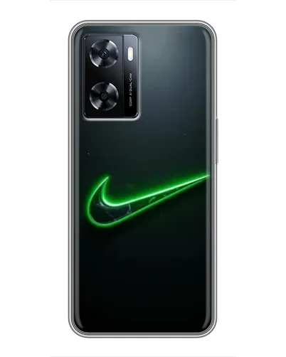 Чехол для OnePlus Nord N20 SE с картинкой «Неоновый контур Nike» Чехол для OnePlus Nord N20 SE с картинкой «Неоновый контур Nike»