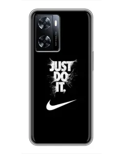 Чехол для OnePlus Nord N20 SE с картинкой «Текстовый принт Nike» Чехол для OnePlus Nord N20 SE с картинкой «Текстовый принт Nike»