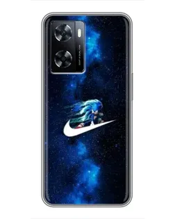 Чехол для OnePlus Nord N20 SE с картинкой «Звездный путь Nike» Чехол для OnePlus Nord N20 SE с картинкой «Звездный путь Nike»