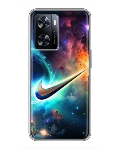 Чехол для OnePlus Nord N20 SE с картинкой «Космический Nike Swoosh» Чехол для OnePlus Nord N20 SE с картинкой «Космический Nike Swoosh»