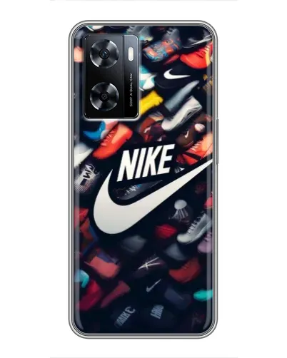 Чехол для OnePlus Nord N20 SE с картинкой «Коллекция кроссовок Nike» Чехол для OnePlus Nord N20 SE с картинкой «Коллекция кроссовок Nike»