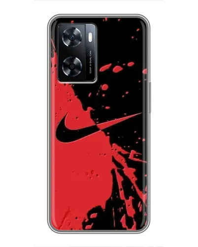 Чехол для OnePlus Nord N20 SE с картинкой «Красные брызги Nike» Чехол для OnePlus Nord N20 SE с картинкой «Красные брызги Nike»