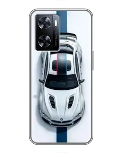 Чехол для OnePlus Nord N20 SE с картинкой «Вид сверху — BMW M» Чехол для OnePlus Nord N20 SE с картинкой «Вид сверху — BMW M»