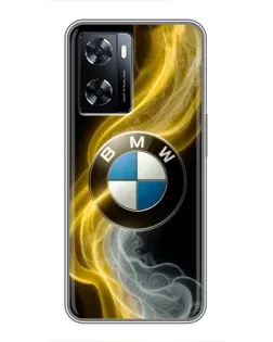 Чехол для OnePlus Nord N20 SE с картинкой «Золотистый дым BMW» Чехол для OnePlus Nord N20 SE с картинкой «Золотистый дым BMW»