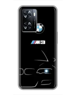Чехол для OnePlus Nord N20 SE с картинкой «Минималистичный принт BMW M3» Чехол для OnePlus Nord N20 SE с картинкой «Минималистичный принт BMW M3»