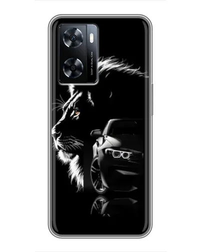 Чехол для OnePlus Nord N20 SE с картинкой «BMW и лев» Чехол для OnePlus Nord N20 SE с картинкой «BMW и лев»