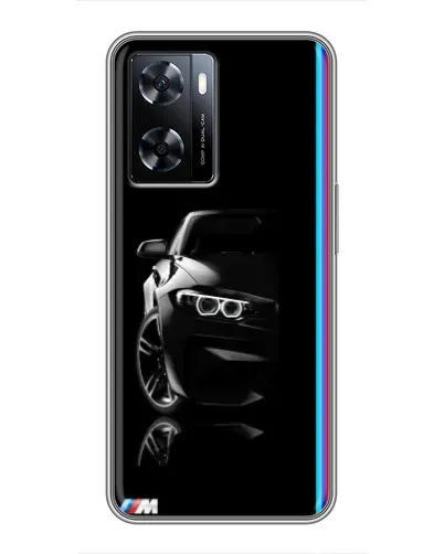 Чехол для OnePlus Nord N20 SE с картинкой «Силуэт BMW в темноте» Чехол для OnePlus Nord N20 SE с картинкой «Силуэт BMW в темноте»