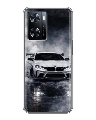 Чехол для OnePlus Nord N20 SE с картинкой «BMW сквозь туман» Чехол для OnePlus Nord N20 SE с картинкой «BMW сквозь туман»