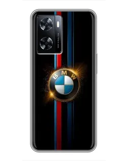 Чехол для OnePlus Nord N20 SE с картинкой «BMW M-Power неон» Чехол для OnePlus Nord N20 SE с картинкой «BMW M-Power неон»