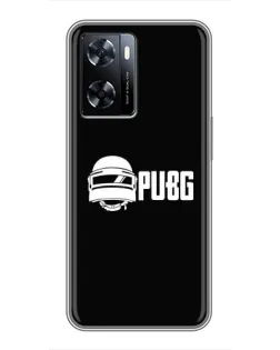 Чехол для OnePlus Nord N20 SE с картинкой «PUBG — классический лого»