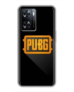 Чехол для OnePlus Nord N20 SE с картинкой «PUBG — рамка лого»