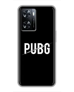 Чехол для OnePlus Nord N20 SE с картинкой «PUBG — белый логотип»