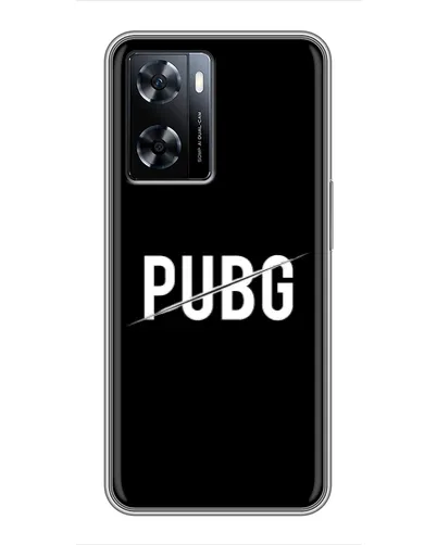 Чехол для OnePlus Nord N20 SE с картинкой «PUBG — белый логотип»