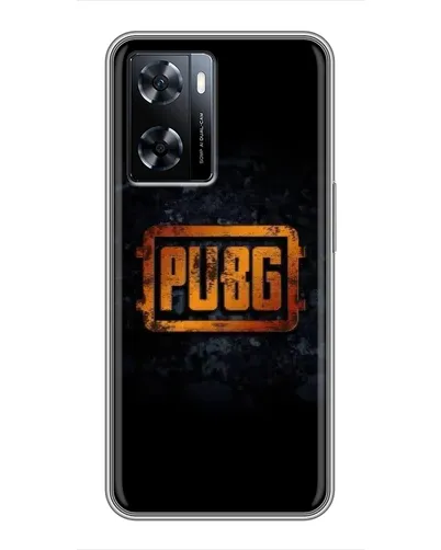 Чехол для OnePlus Nord N20 SE с картинкой «PUBG — золотой логотип»