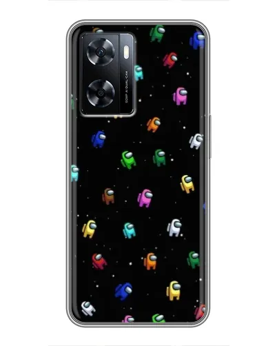 Чехол для OnePlus Nord N20 SE с картинкой «Экипаж Among Us» Чехол для OnePlus Nord N20 SE с картинкой «Экипаж Among Us»