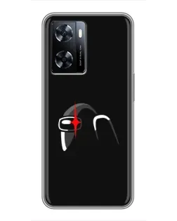 Чехол для OnePlus Nord N20 SE с картинкой «Among Us шлем»
