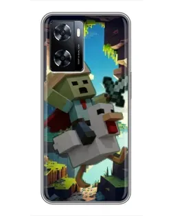 Чехол для OnePlus Nord N20 SE с картинкой «Стив и гусь»