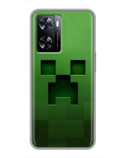 Чехол для OnePlus Nord N20 SE с картинкой «Крипер микро-дизайн»