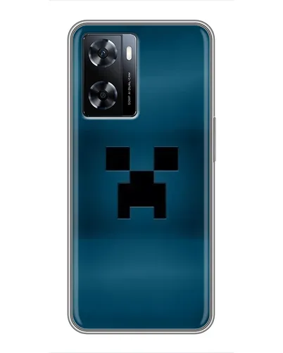 Чехол для OnePlus Nord N20 SE с картинкой «Крипер текстура»