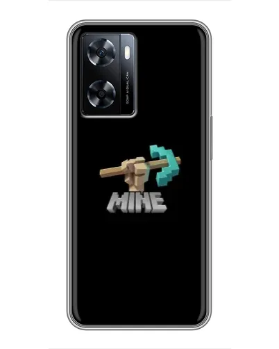 Чехол для OnePlus Nord N20 SE с картинкой «Алмазная кирка»