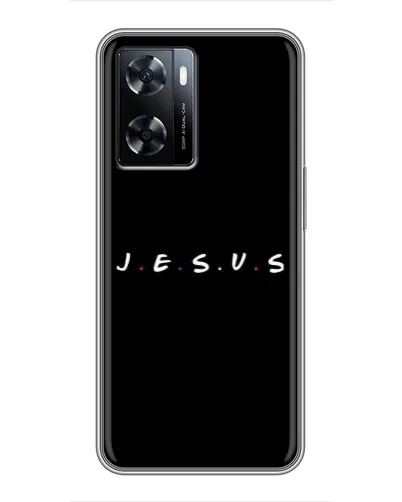 Чехол для OnePlus Nord N20 SE с картинкой «Точки веры J.E.S.U.S.»