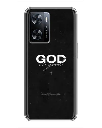 Чехол для OnePlus Nord N20 SE с картинкой «GOD — Бог над всем»