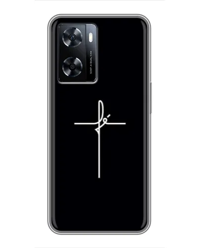 Чехол для OnePlus Nord N20 SE с картинкой «Тонкий крест» Чехол для OnePlus Nord N20 SE с картинкой «Тонкий крест»
