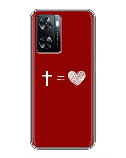 Чехол для OnePlus Nord N20 SE с картинкой «Уравнение любви» Чехол для OnePlus Nord N20 SE с картинкой «Уравнение любви»