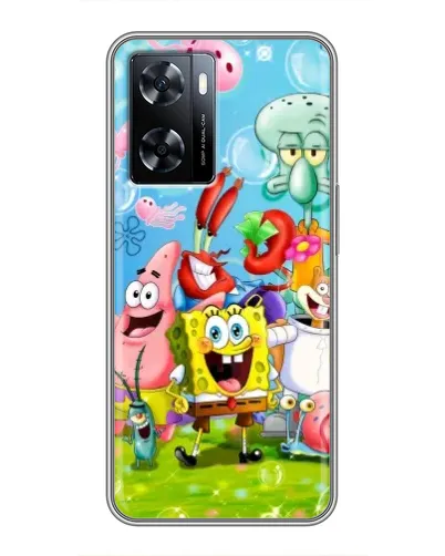 Чехол для OnePlus Nord N20 SE с картинкой «Губка Боб и друзья» Чехол для OnePlus Nord N20 SE с картинкой «Губка Боб и друзья»