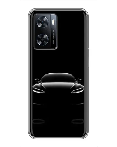 Чехол для OnePlus Nord N20 SE с картинкой «Силуэт Tesla Night»