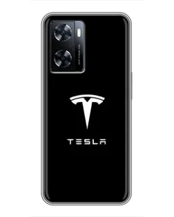 Чехол для OnePlus Nord N20 SE с картинкой «Tesla White Logo» Чехол для OnePlus Nord N20 SE с картинкой «Tesla White Logo»