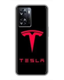 Чехол для OnePlus Nord N20 SE с картинкой «Tesla Red Logo» Чехол для OnePlus Nord N20 SE с картинкой «Tesla Red Logo»