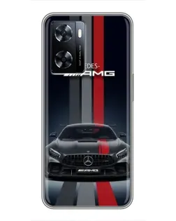 Чохол для OnePlus Nord N20 SE з картинкою «Mercedes — білий карбон» Чохол для OnePlus Nord N20 SE з картинкою «Mercedes — білий карбон»