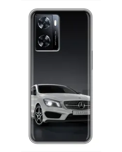 Чехол для OnePlus Nord N20 SE с картинкой «Mercedes AMG GT Silver»