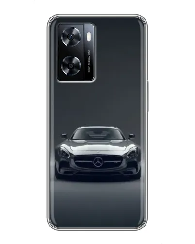 Чехол для OnePlus Nord N20 SE с картинкой «Mercedes на черном» Чехол для OnePlus Nord N20 SE с картинкой «Mercedes на черном»