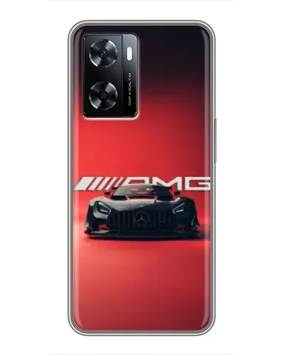 Чехол для OnePlus Nord N20 SE с картинкой «Mercedes AMG — красная линия» Чехол для OnePlus Nord N20 SE с картинкой «Mercedes AMG — красная линия»