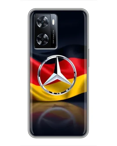Чехол для OnePlus Nord N20 SE с картинкой «Mercedes — флаг Германии» Чехол для OnePlus Nord N20 SE с картинкой «Mercedes — флаг Германии»