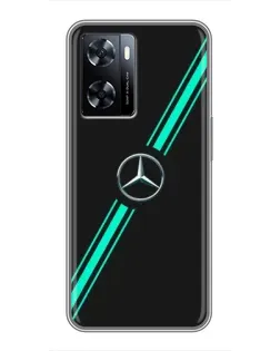Чехол для OnePlus Nord N20 SE с картинкой «Спортивные линии Mercedes» Чехол для OnePlus Nord N20 SE с картинкой «Спортивные линии Mercedes»