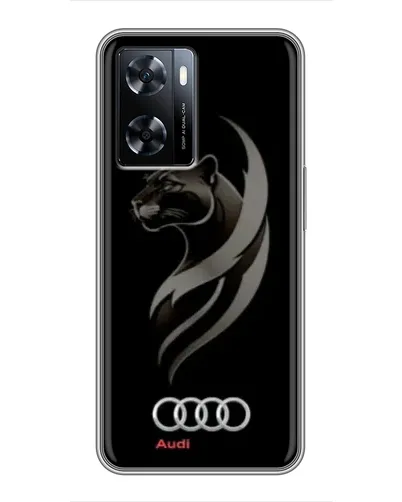 Чехол для OnePlus Nord N20 SE с картинкой «Графика — пантера и Audi» Чехол для OnePlus Nord N20 SE с картинкой «Графика — пантера и Audi»