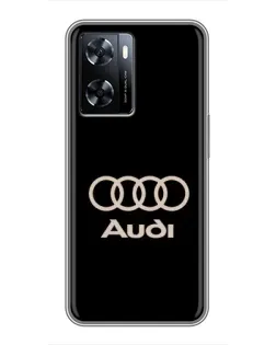 Чехол для OnePlus Nord N20 SE с картинкой «Audi — золотой логотип» Чехол для OnePlus Nord N20 SE с картинкой «Audi — золотой логотип»