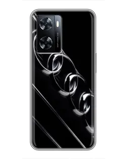 Чехол для OnePlus Nord N20 SE с картинкой «Audi — абстрактные кольца» Чехол для OnePlus Nord N20 SE с картинкой «Audi — абстрактные кольца»