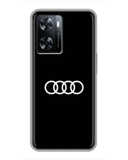 Чехол для OnePlus Nord N20 SE с картинкой «Audi White Logo» Чехол для OnePlus Nord N20 SE с картинкой «Audi White Logo»