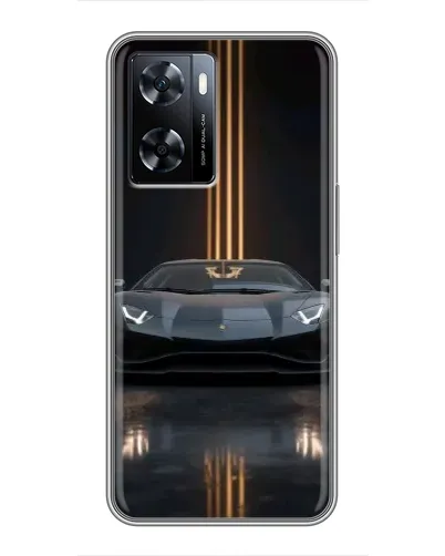 Чехол для OnePlus Nord N20 SE с картинкой «Lamborghini золотые линии»