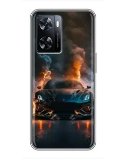 Чехол для OnePlus Nord N20 SE с картинкой «Lamborghini дымная эстетика» Чехол для OnePlus Nord N20 SE с картинкой «Lamborghini дымная эстетика»