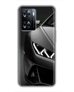 Чехол для OnePlus Nord N20 SE с картинкой «Lamborghini фары детализация» Чехол для OnePlus Nord N20 SE с картинкой «Lamborghini фары детализация»