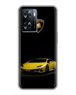 Чехол для OnePlus Nord N20 SE с картинкой «Lamborghini желтый акцент» Чехол для OnePlus Nord N20 SE с картинкой «Lamborghini желтый акцент»
