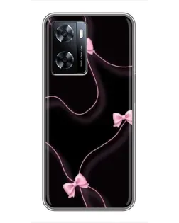 Чехол для OnePlus Nord N20 SE с картинкой «Розовые ленты» Чехол для OnePlus Nord N20 SE с картинкой «Розовые ленты»
